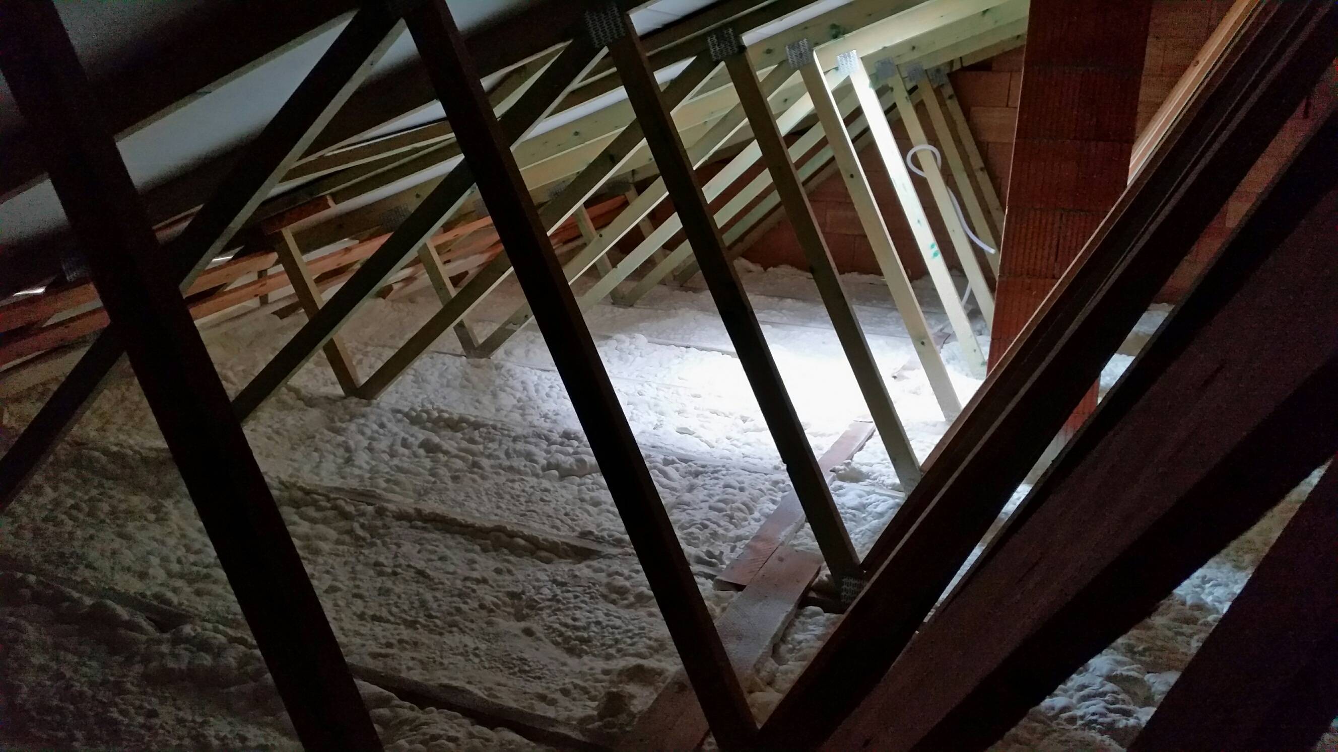 Zateplení stropu bungalovu v Čelechovice na Hané